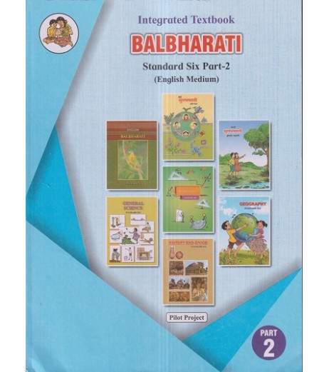 Integrated Textbook Balbharti Std 6 Part 2| English Medium|Maharashtra State Board